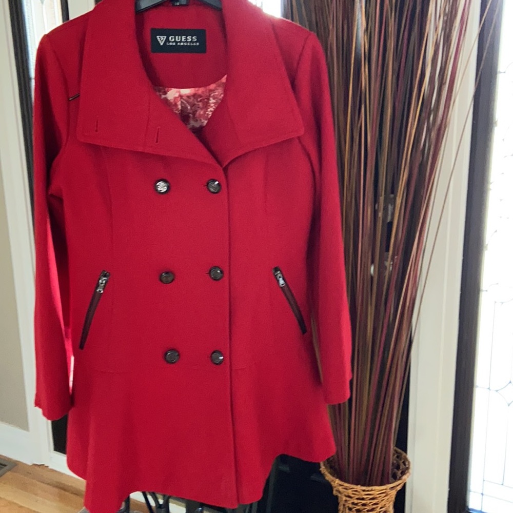 ❤️ Beautiful Guess Women’s Wool Swing Coat